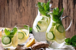 Uhorková limonáda
